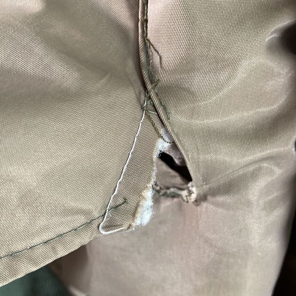 Vintage Mens MA-1 FLIGHT BOMBER JACKET SIZE XL Green - Picture 5 of 14